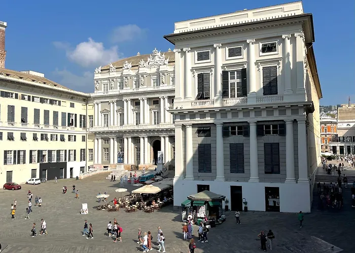 Luminoso Nel Cuore Di Genova+balcone Lägenhet *